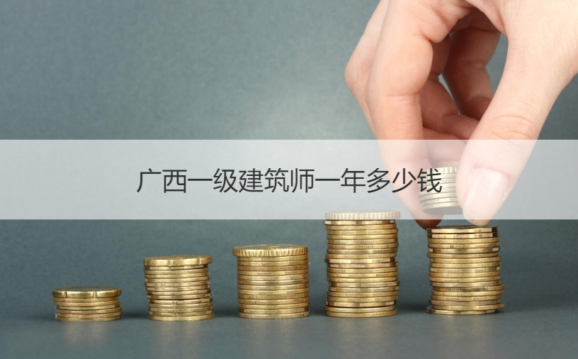 广西一级建筑师一年多少钱 一流建筑师的未来发展